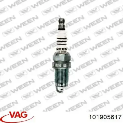 101905617 VAG Свечи зажигания