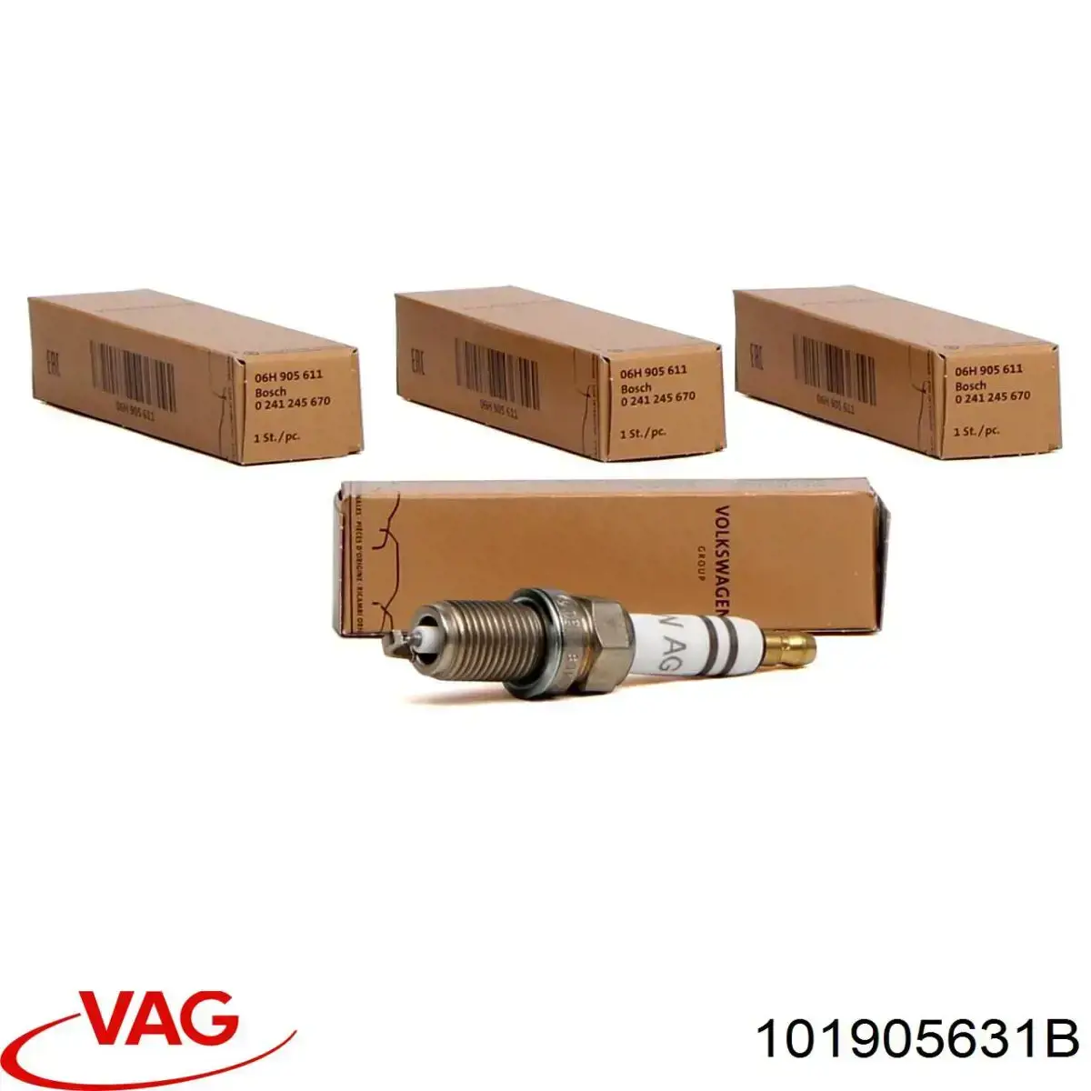 Свечи зажигания 101905631B VAG