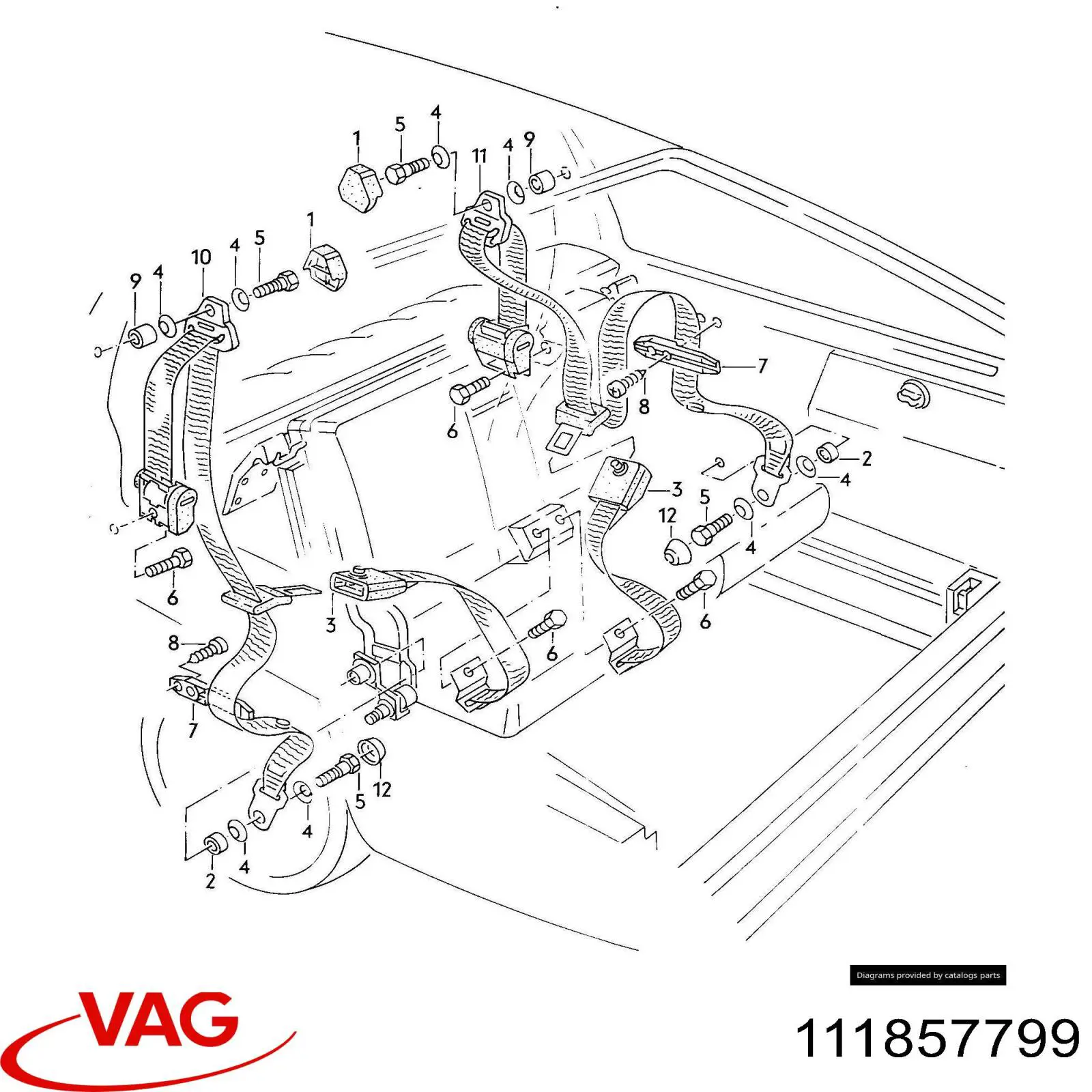 Купить 111857799 VAG 