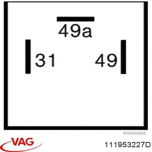 Автомобильные реле поворотов VAG 111953227D цена, от 3.31 USD