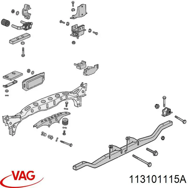  VAG 113101115A цена, от 4.03 USD