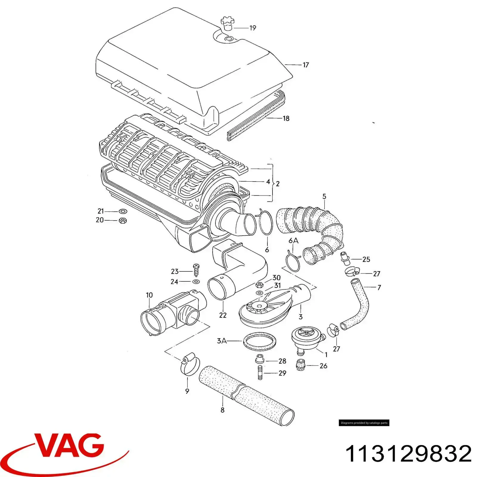 Купить 113129832 VAG 