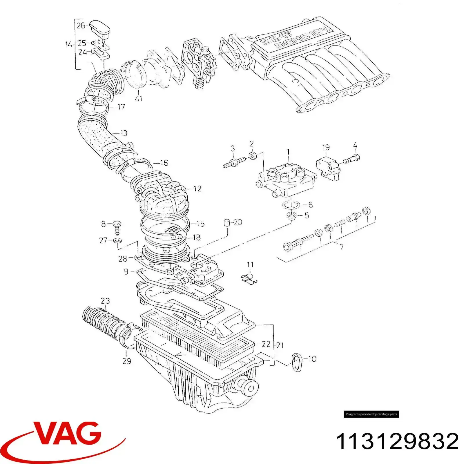  VAG 113129832 цена, от 2.52 USD