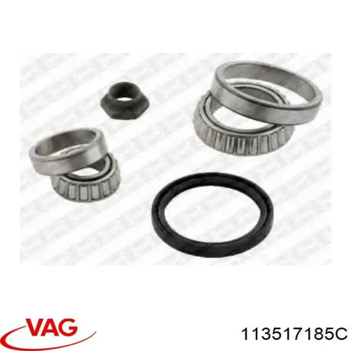 Подшипник ступицы передней, внутренний VAG 113517185C