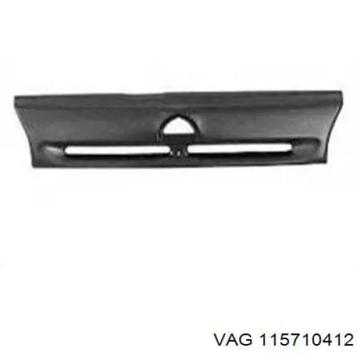 Panal de radiador 115710412 VAG/Skoda