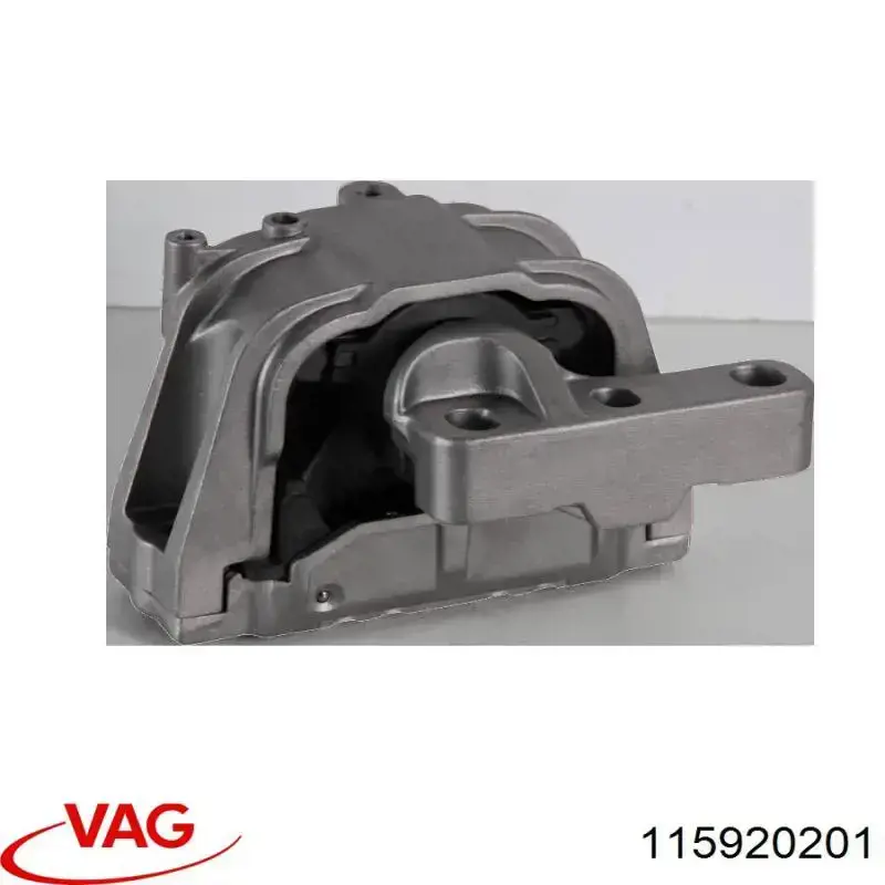 115920201 VAG Стекло фары левой