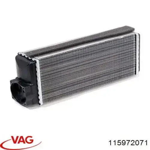 115972071 VAG радиатор печки
