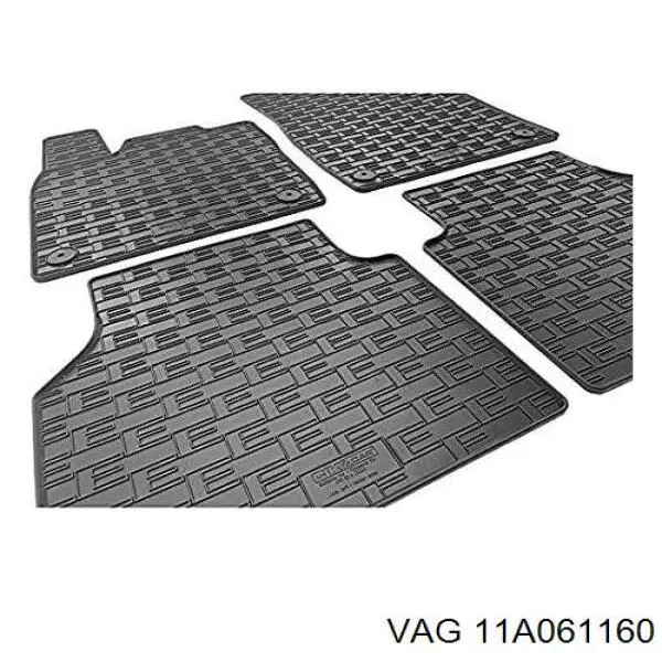 11A061160 VAG Коврик багажного отсека