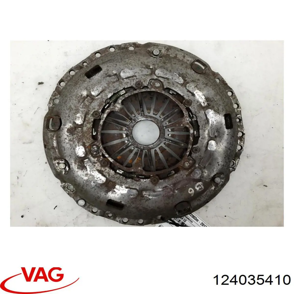 Корзина сцепления 124035410 VAG