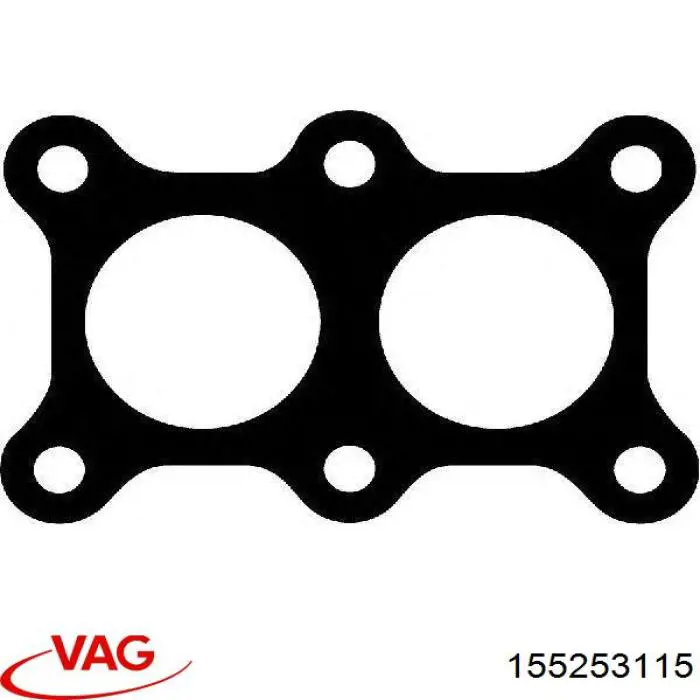 Прокладка глушителя 155253115 VAG