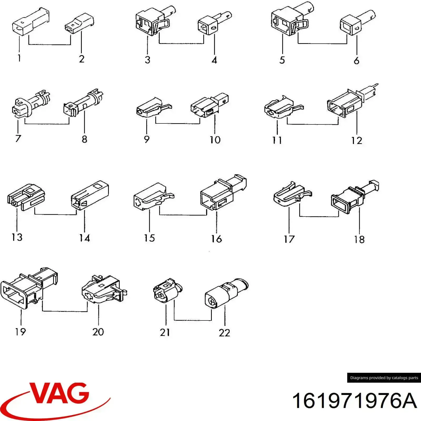 Купить 161971976A VAG 