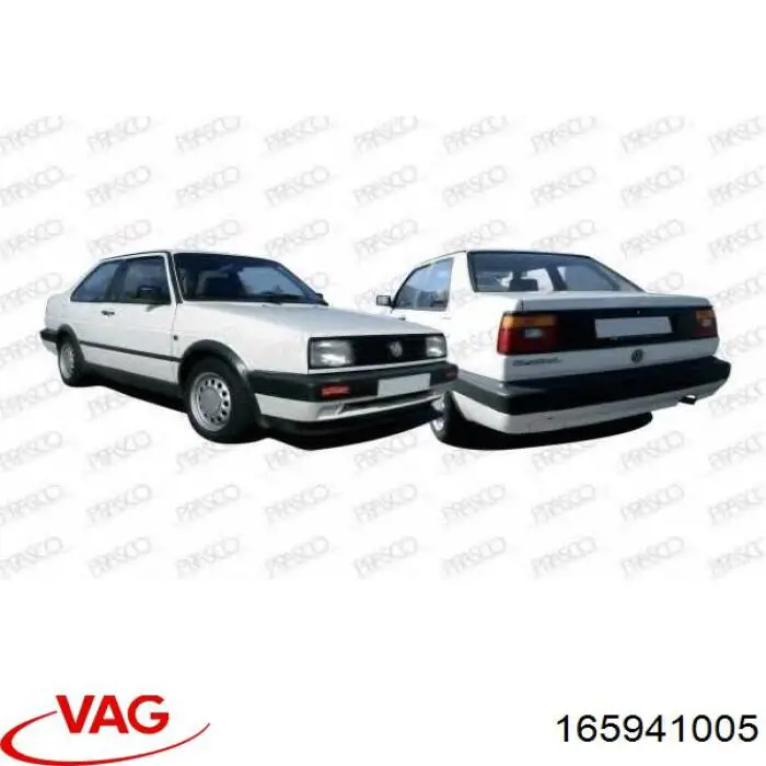  Левая фара Volkswagen Golf 2