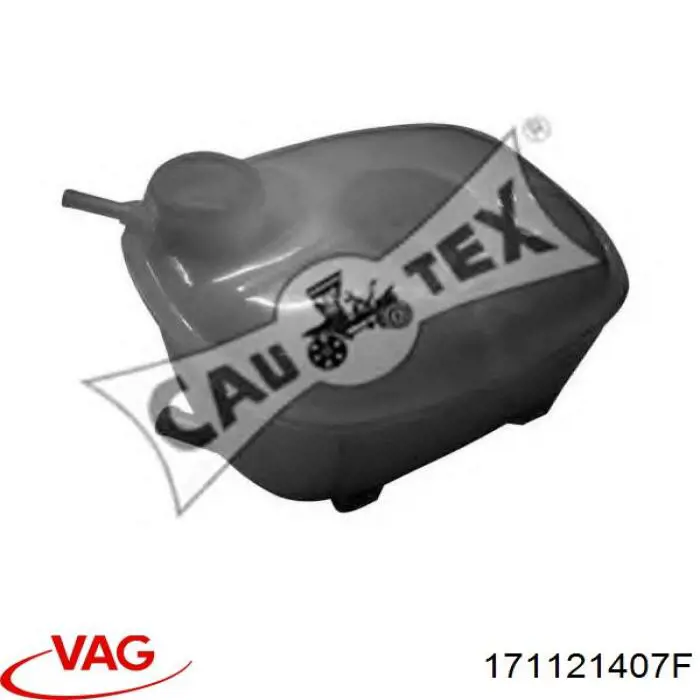 Бачок системы охлаждения двигателя расширительный VAG 171121407F цена, от 513.95 UAH