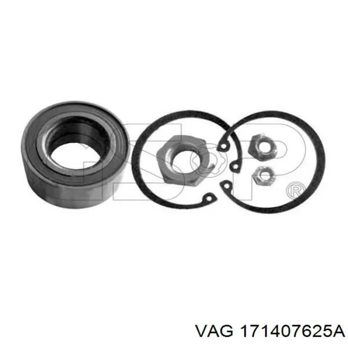 Подшипник ступицы 171407625A VAG