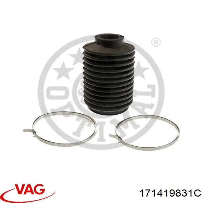 Пыльник рулевого механизма/рейки, левый VAG 171419831C цена, от 3.57 USD
