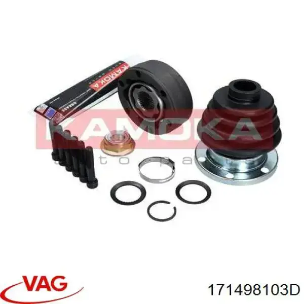 Шарнир угловых скоростей внутренний передний VAG 171498103D цена, от 22.58 USD