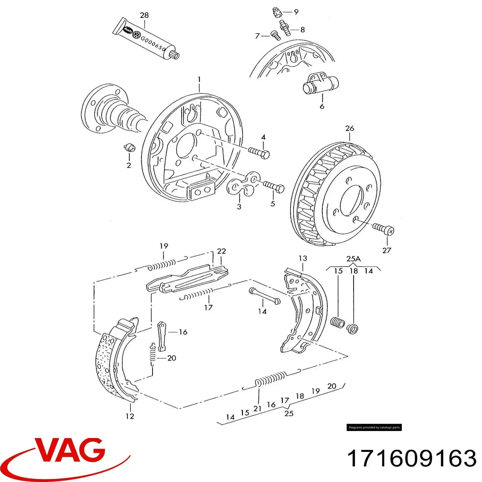 Купить 171609163 VAG 