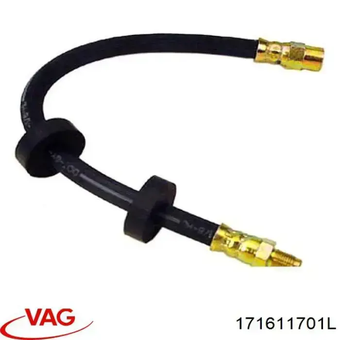 Купить 171611701L VAG Шланг тормозной передний