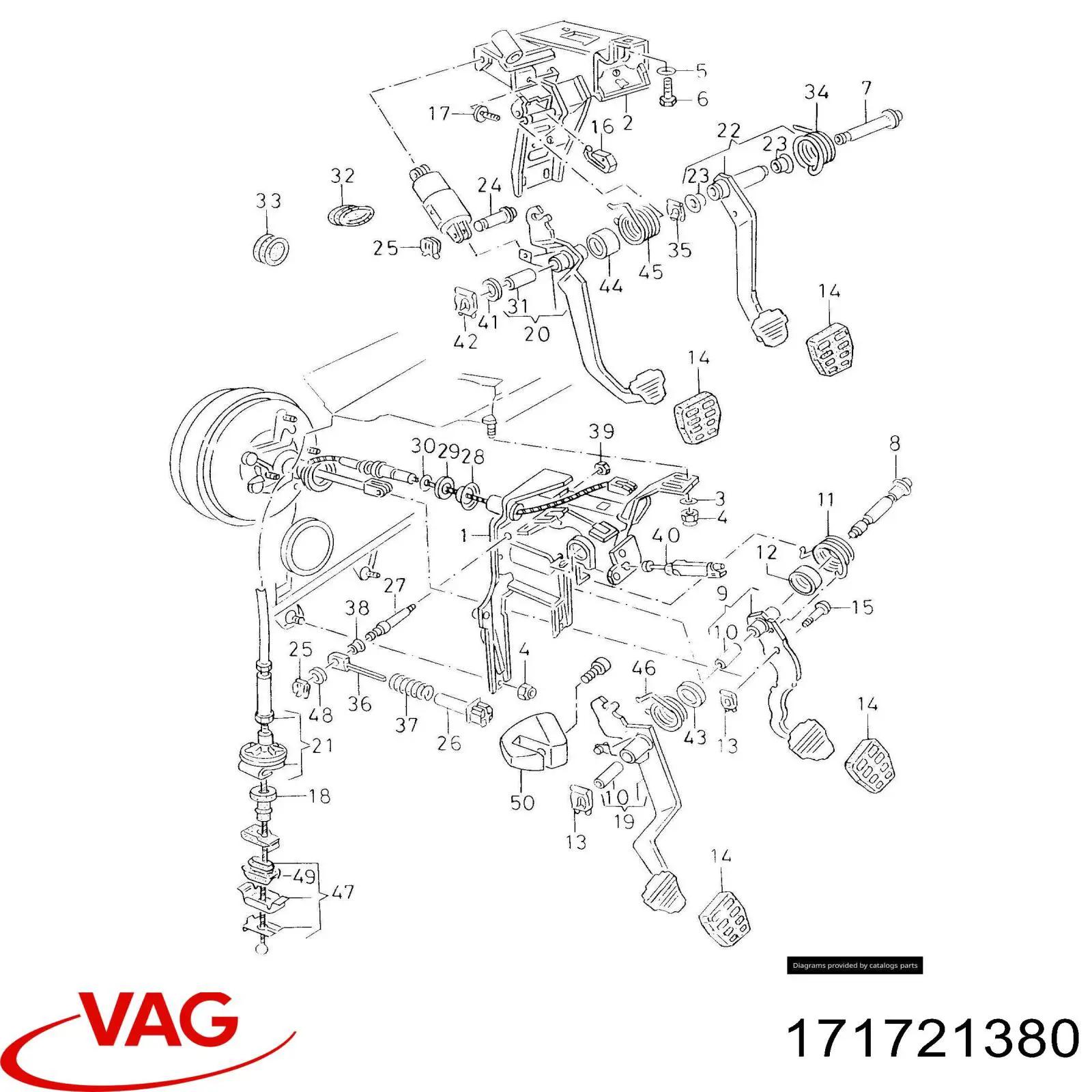  VAG 171721380 цена, от 70.15 USD