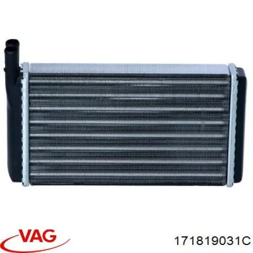 Радиатор печки (отопителя) VAG 171819031C цена, от 19.05 USD