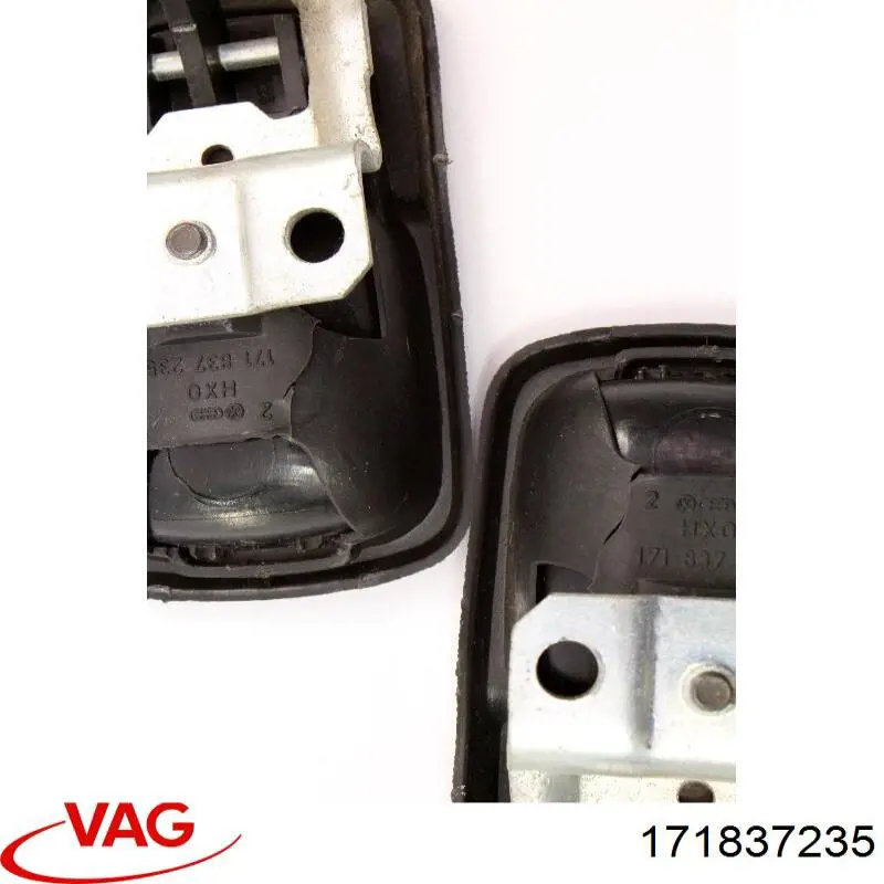 Облицовка внутренней ручки двери задней левой VAG 171837235 цена, от 24.86 USD