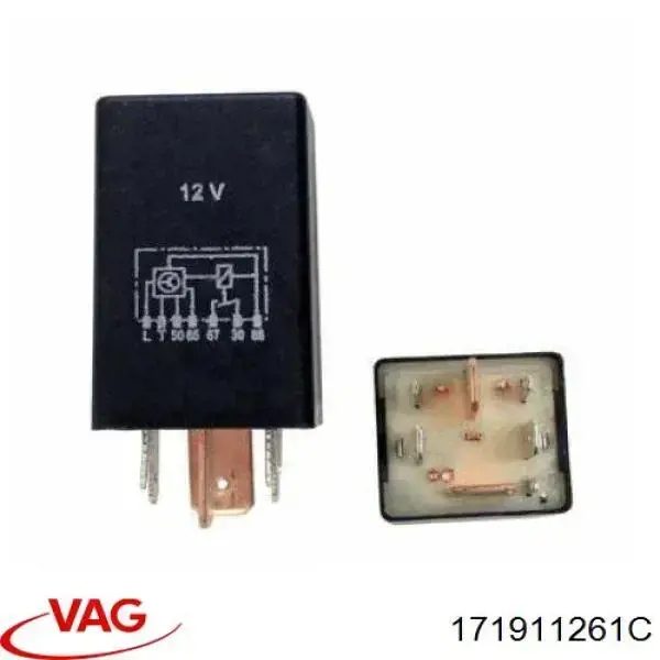 Реле управления VAG 171911261C цена, от 12.67 USD