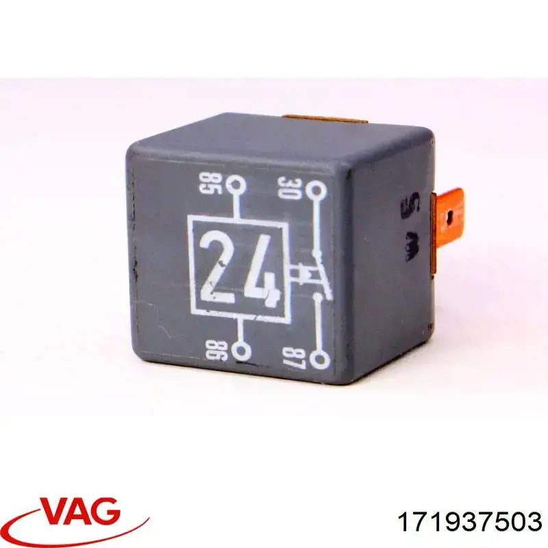 171937503 VAG Relé de ventilador de habitáculo original y equivalente