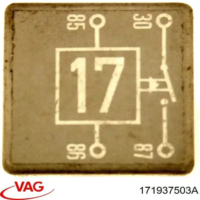 171937503A VAG реле вентилятора