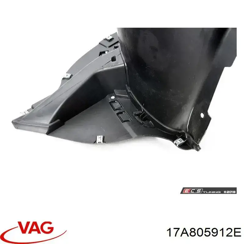 Правый подкрылок переднего крыла VAG 17A805912E цена, от 137.05 USD