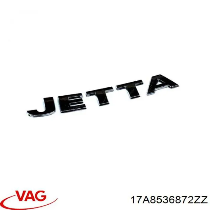 Эмблема крышки багажника (фирменный значок) на Volkswagen JETTA 