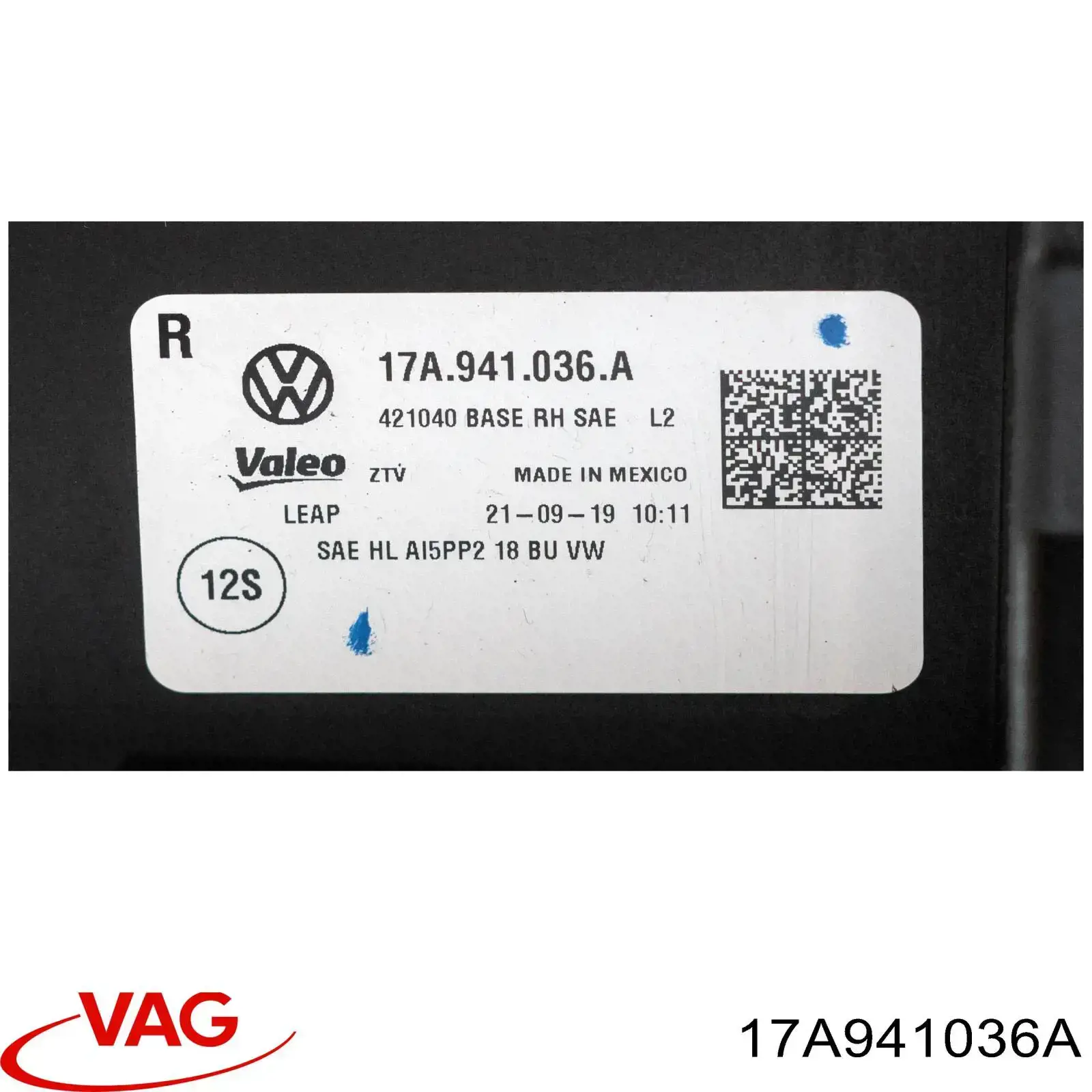 Правая фара ZVG112001R Signeda