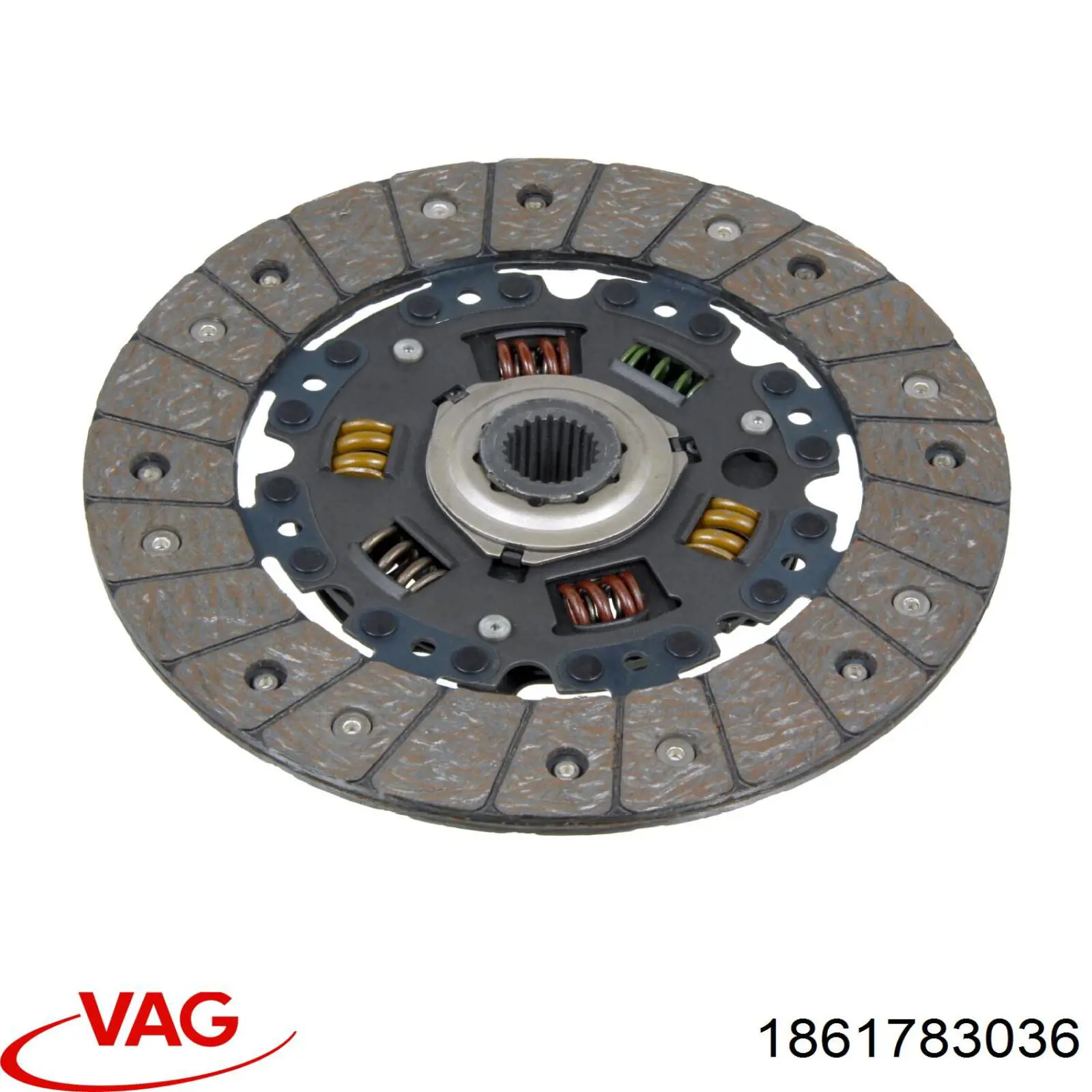 1861783036 VAG диск сцепления