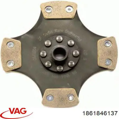 Диск сцепления VAG 1861846137 цена, от 37.73 USD