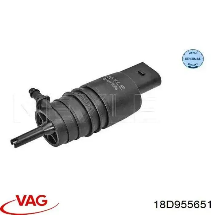18D955651 VAG Мотор омывателя лобового стекла