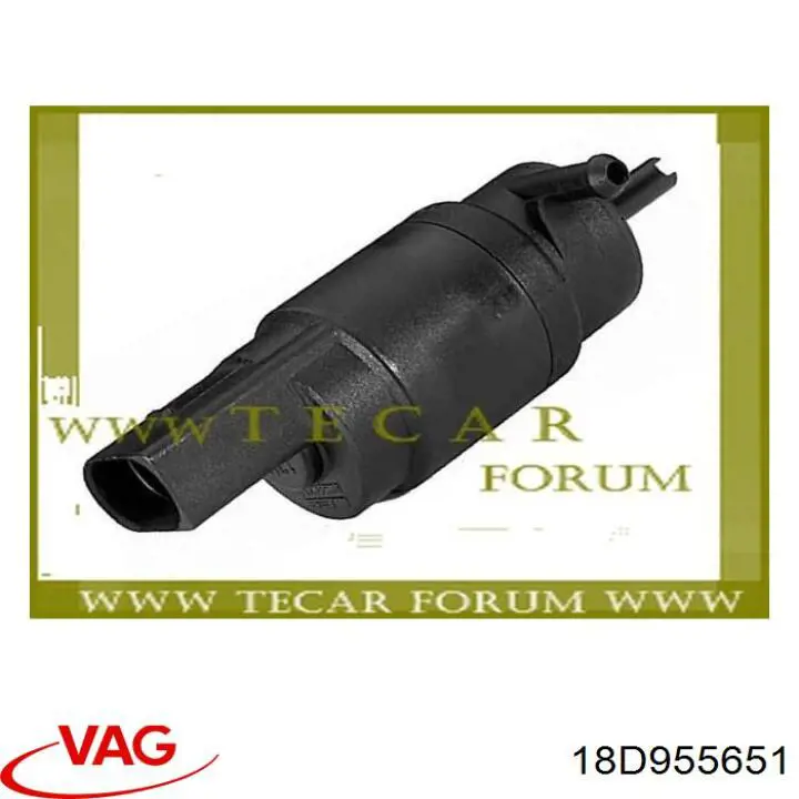 Купить 18D955651 VAG Моторчик омывателя переднего стекла