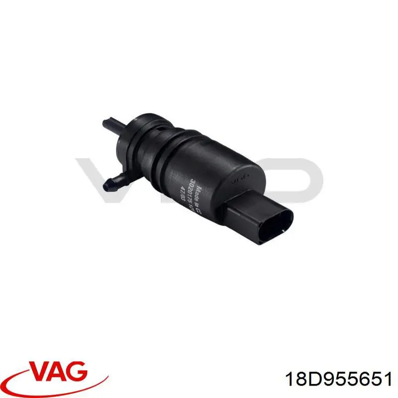 Моторчик омывателя 18D955651 VAG
