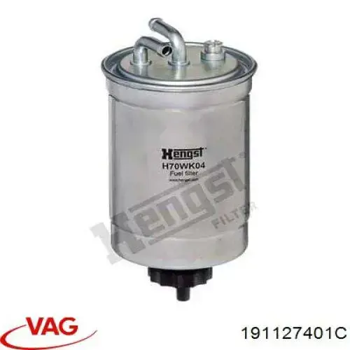 Фильтр тонкой очистки топлива VAG 191127401C цена, от 11.01 USD