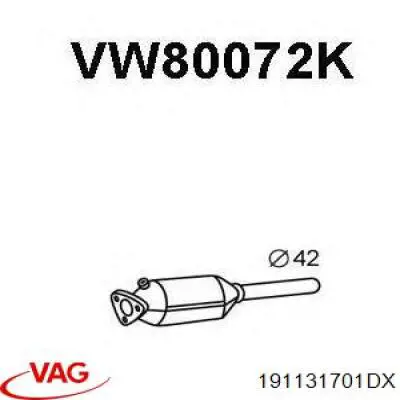 Купить 191131701DX VAG Преобразователь отработавших газов