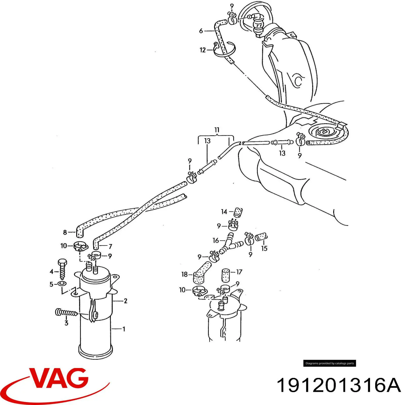  VAG 1H0201316A цена, от 1.27 USD