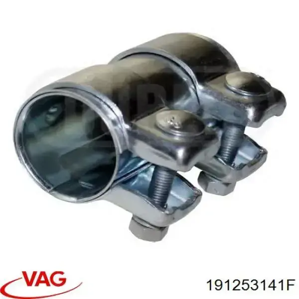191253141F VAG Соединитель выхлопной передний