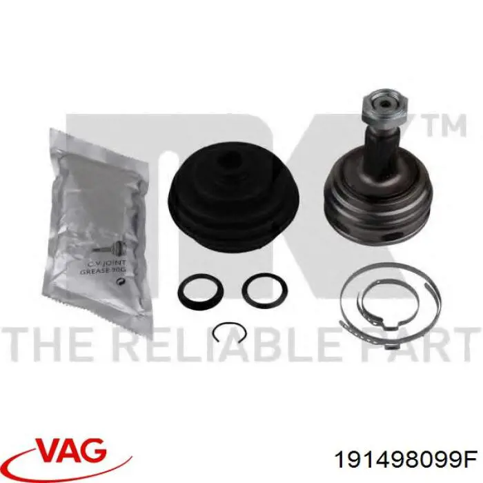 Граната колесная VAG 191498099F цена, от 26.54 USD