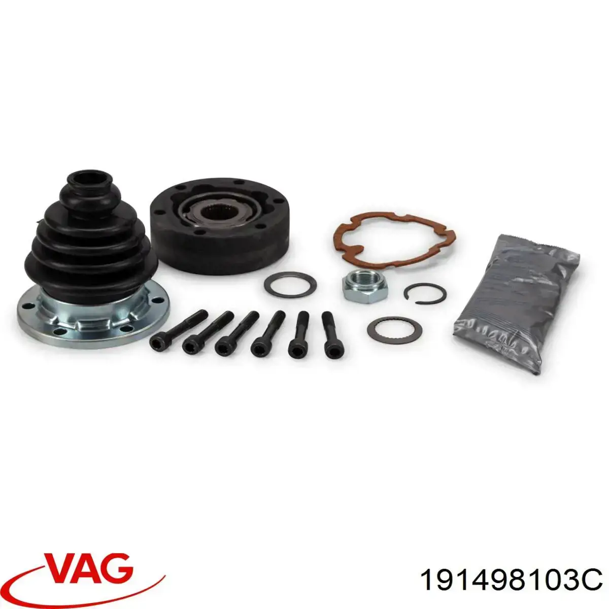 Купить 191498103C VAG Шрус внутренний левый