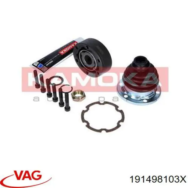 Купить 191498103X VAG Шрус внутренний левый