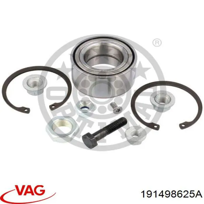 Ступичный подшипник передний VAG 191498625A