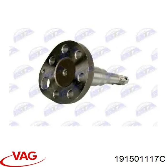 Цапфа поворотная правая VAG 191501117C цена, от 15.53 USD