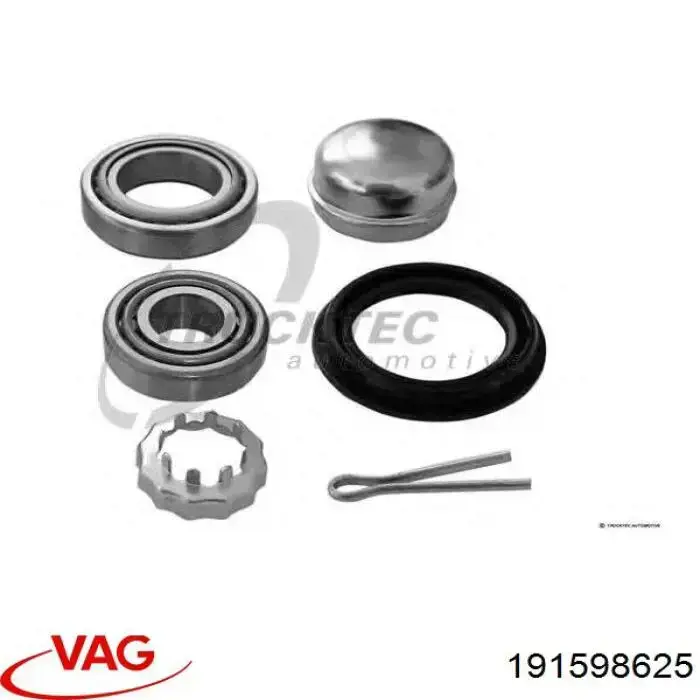 Подшипники задней ступицы VAG 191598625 цена, от 9.03 USD