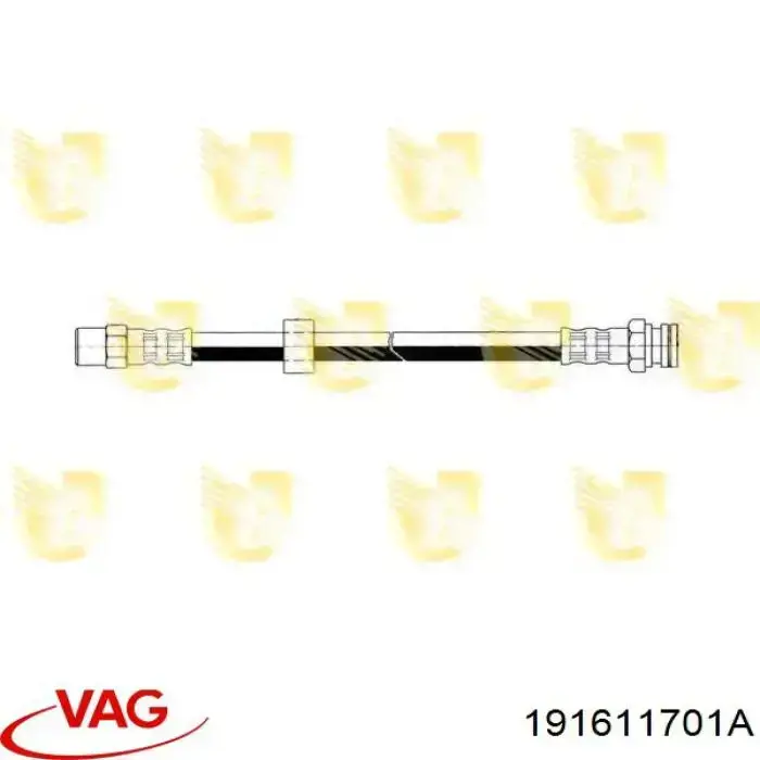 Шланг тормозной передний VAG 191611701A цена, от 6.93 USD