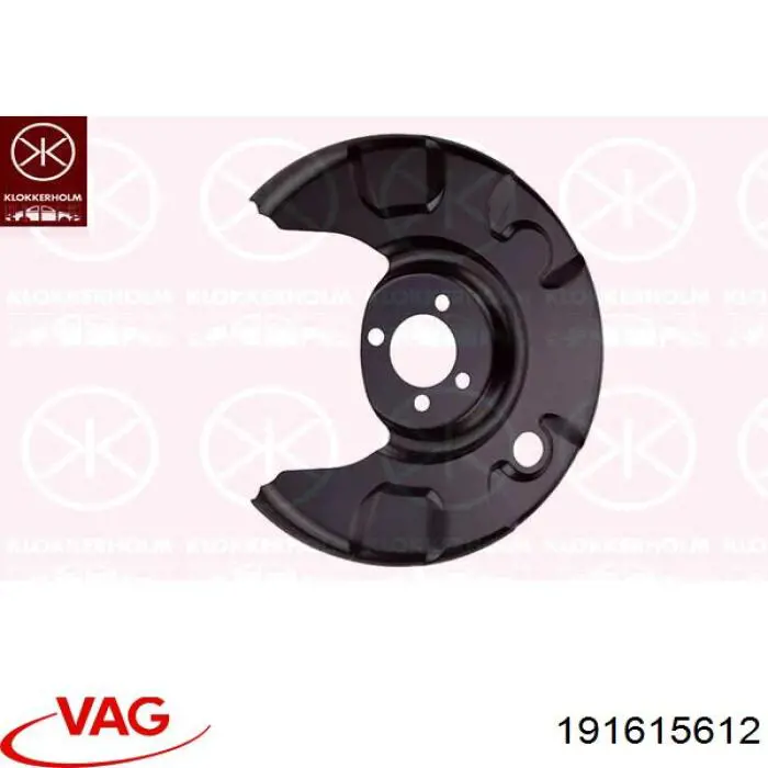 Щиток тормозного диска заднего правый YS YSSP0025 цена, от 18.22 USD