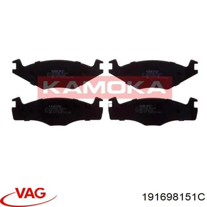 Колодки VAG 191698151C цена, от 11.80 USD
