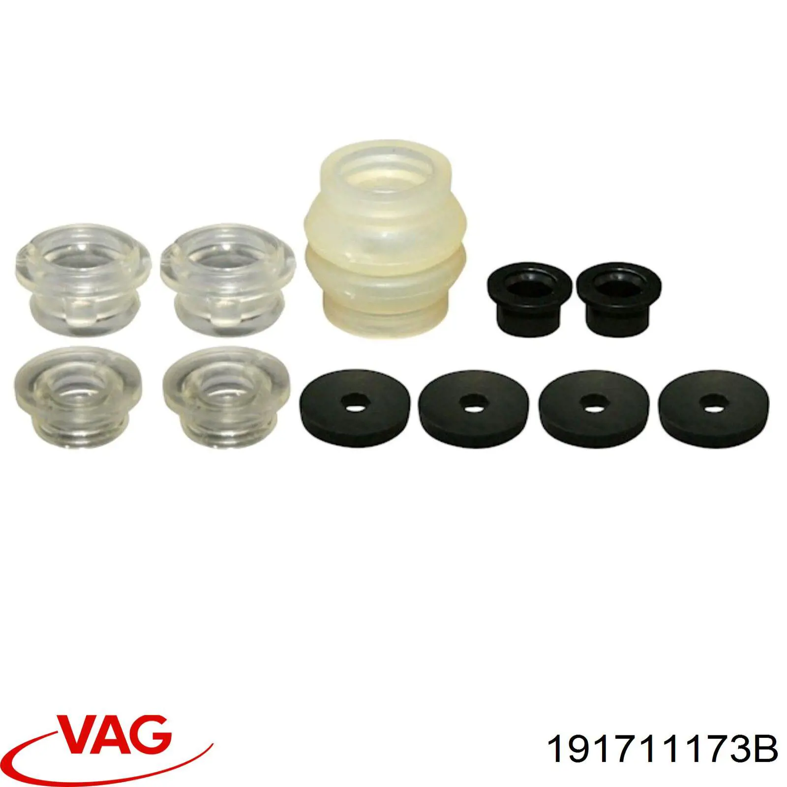 Купить 191711173B VAG Кронштейн кулисы КПП